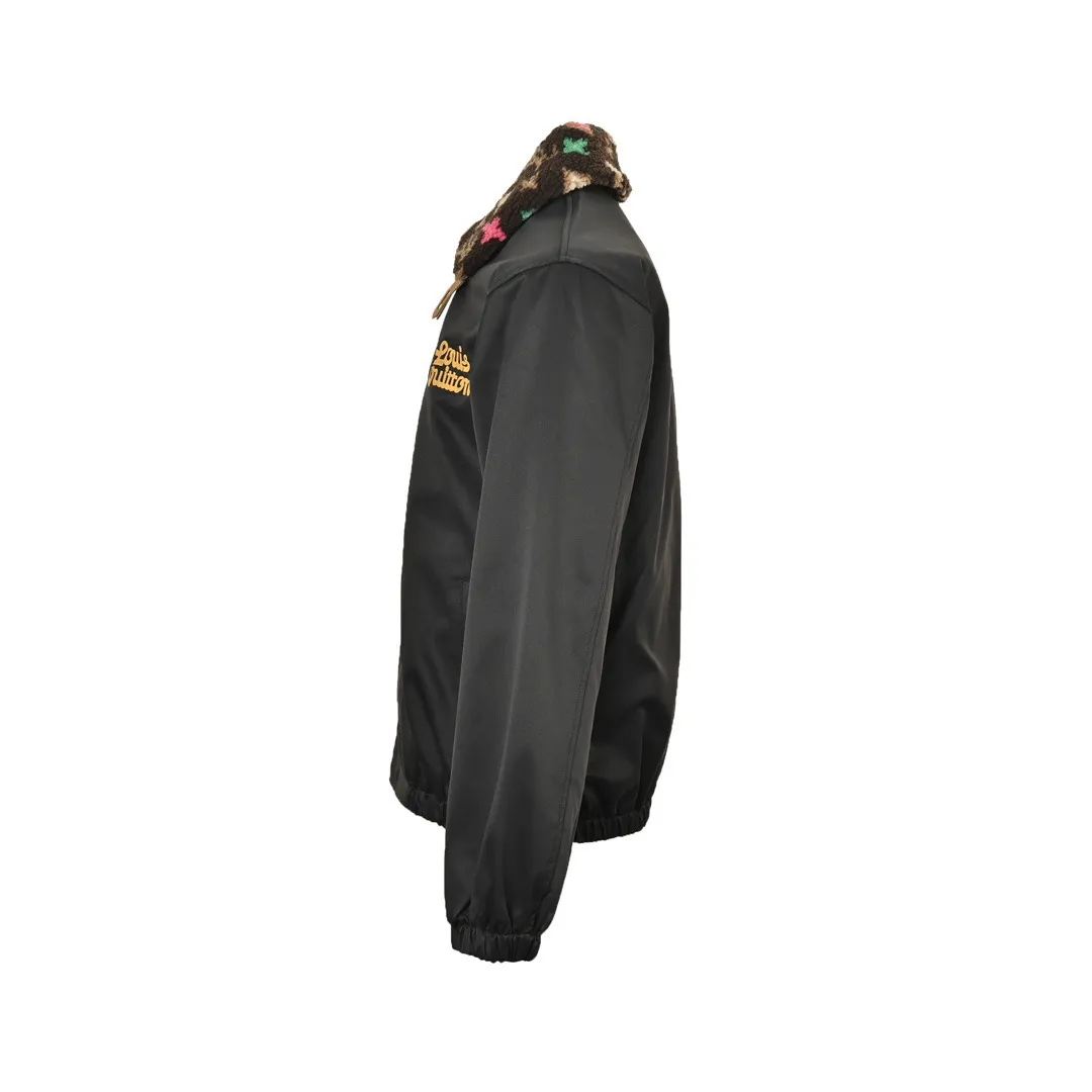 Louis Vuitton & Tyler 24Fw Floral Removable Lamb Fleece Collar Jacket Jacket